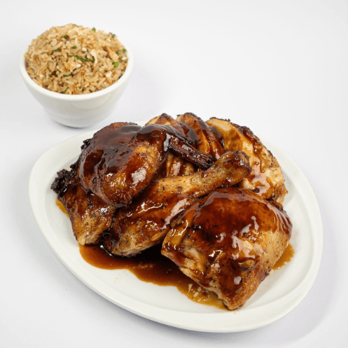 Medio Pollo Asado laoban