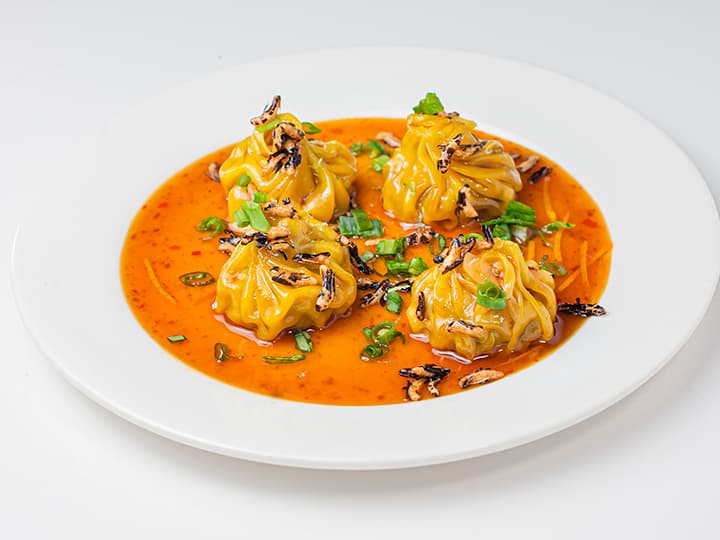 WONTON DE PATO Á LORANGE